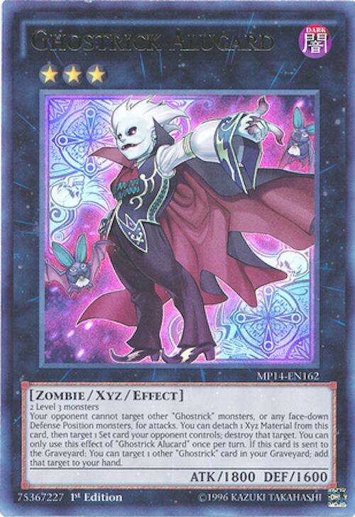 Ghostrick Alucard MP14-EN162 card from 2014 Mega-Tins Mega Pack