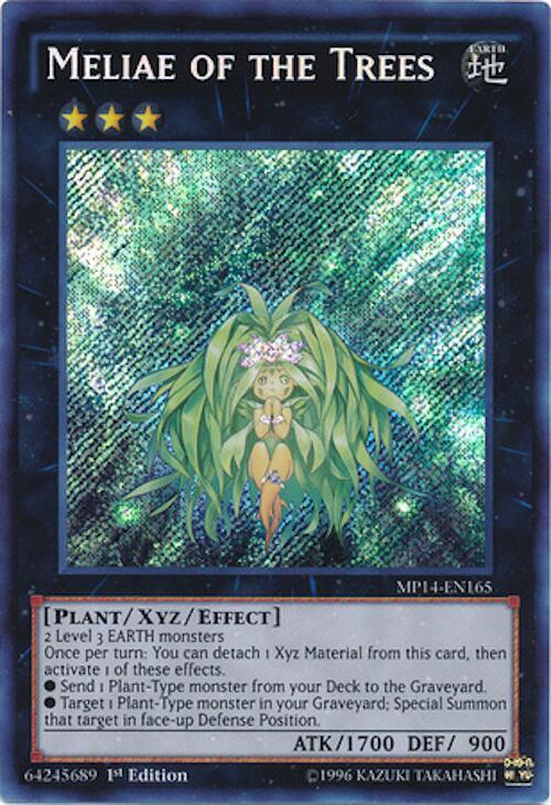 Meliae of the Trees MP14-EN165 card from 2014 Mega-Tins Mega Pack