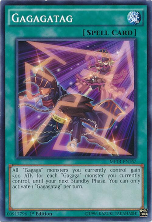 Gagagatag MP14-EN167 card from 2014 Mega-Tins Mega Pack