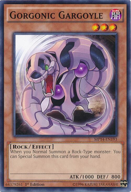 Gorgonic Gargoyle MP14-EN193 card from 2014 Mega-Tins Mega Pack