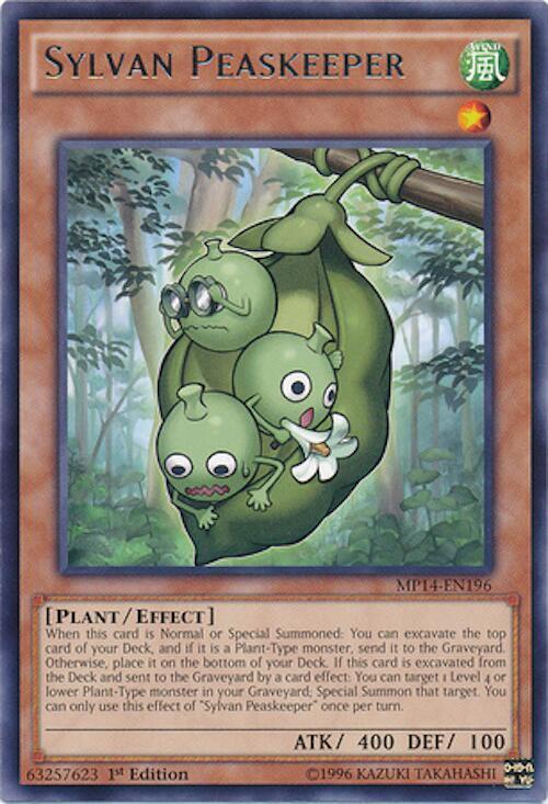 Sylvan Peaskeeper MP14-EN196 card from 2014 Mega-Tins Mega Pack