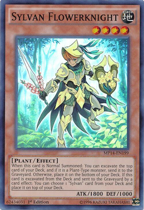 Sylvan Flowerknight MP14-EN199 card from 2014 Mega-Tins Mega Pack