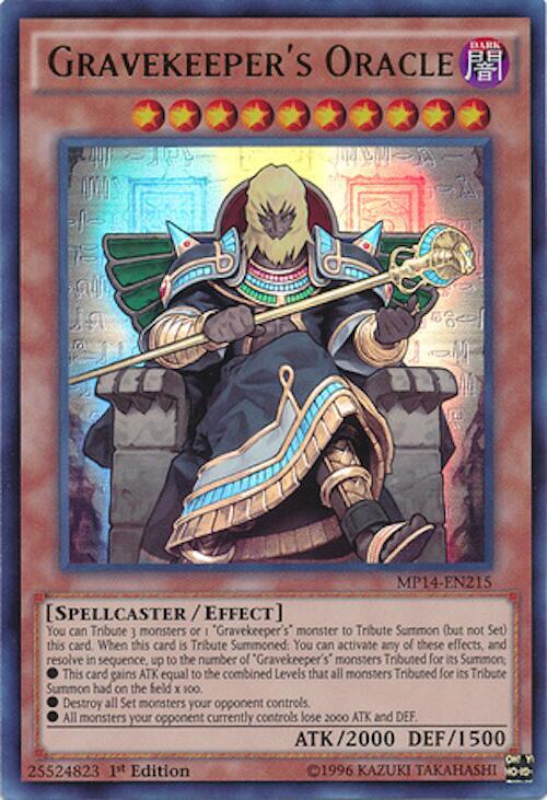 Gravekeeper's Oracle MP14-EN215 card from 2014 Mega-Tins Mega Pack