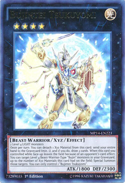 Bujintei Tsukuyomi MP14-EN223 card from 2014 Mega-Tins Mega Pack