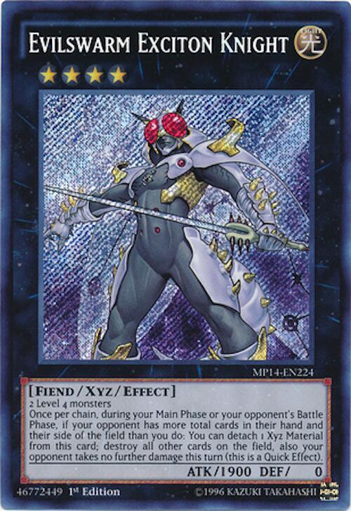 Evilswarm Exciton Knight MP14-EN224 card from 2014 Mega-Tins Mega Pack