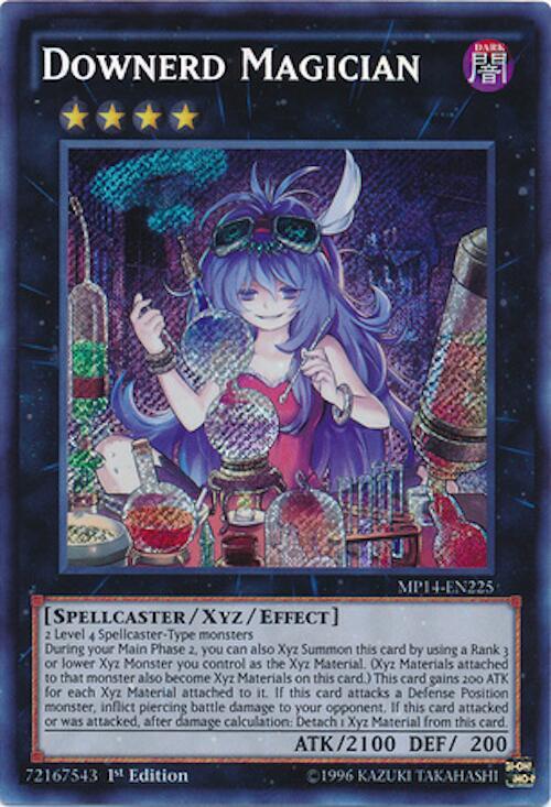Downerd Magician MP14-EN225 card from 2014 Mega-Tins Mega Pack