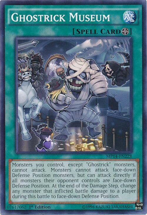 Ghostrick Museum MP14-EN228 card from 2014 Mega-Tins Mega Pack