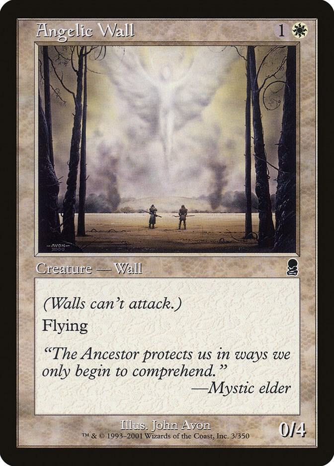 Angelic Wall 3 card from Odyssey