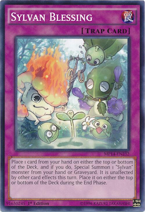 Sylvan Blessing MP14-EN232 card from 2014 Mega-Tins Mega Pack