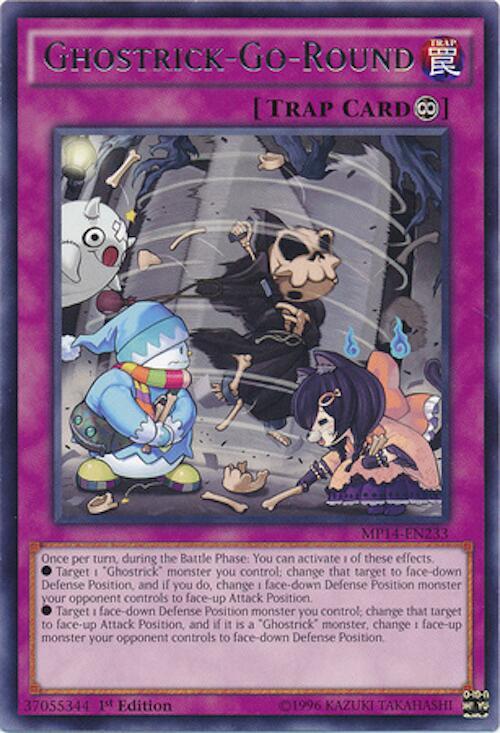 Ghostrick-Go-Round MP14-EN233 card from 2014 Mega-Tins Mega Pack