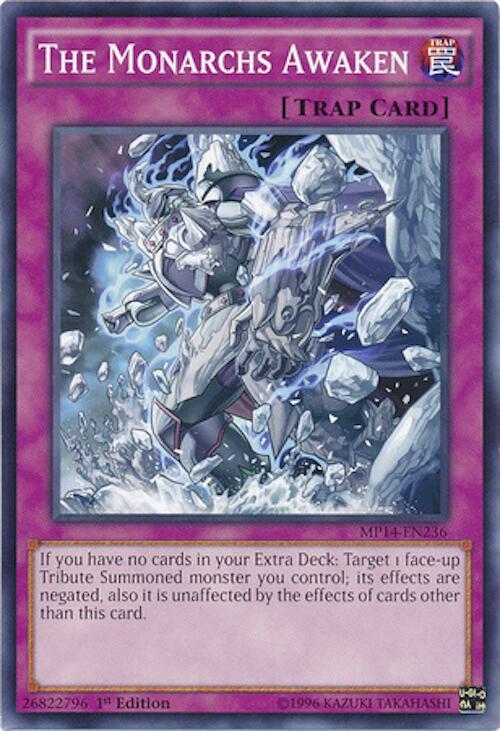 The Monarchs Awaken MP14-EN236 card from 2014 Mega-Tins Mega Pack