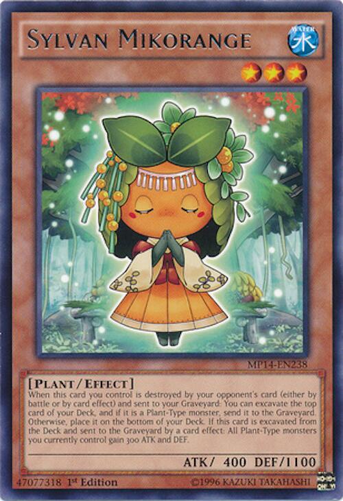 Sylvan Mikorange MP14-EN238 card from 2014 Mega-Tins Mega Pack
