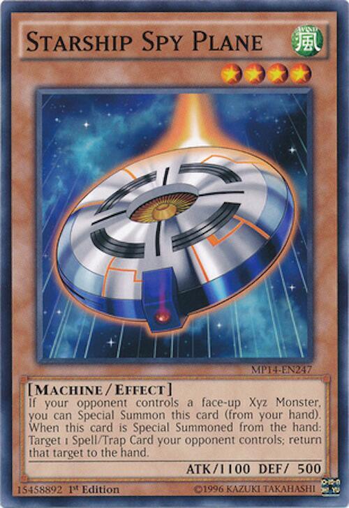 Starship Spy Plane MP14-EN247 card from 2014 Mega-Tins Mega Pack