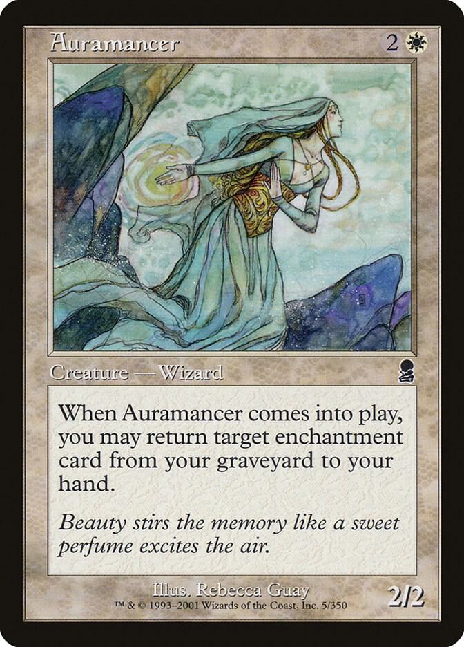 Auramancer 5 card from Odyssey
