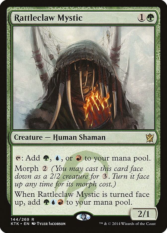 Rattleclaw Mystic 144 card from Khans of Tarkir