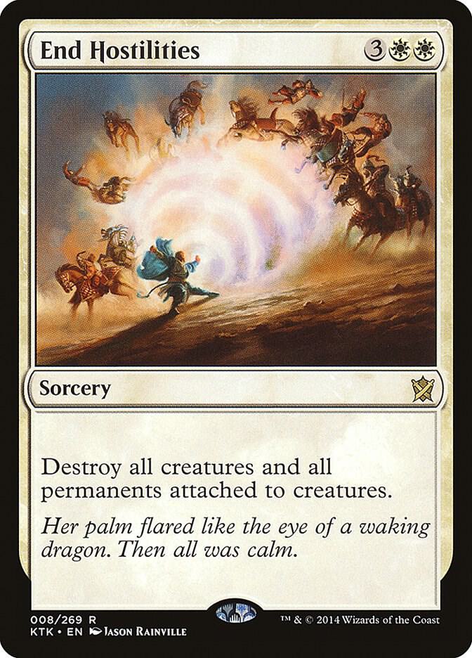 End Hostilities 8 card from Khans of Tarkir