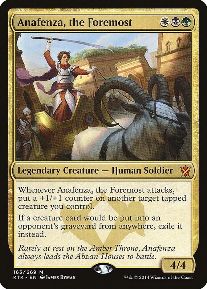Anafenza, the Foremost 163 card from Khans of Tarkir