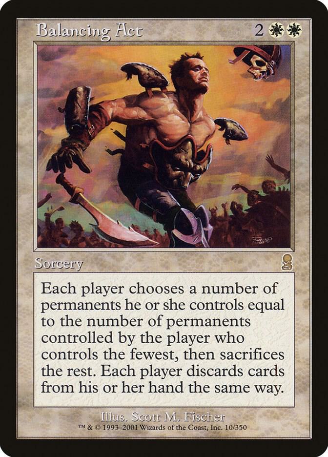 Balancing Act 10 card from Odyssey