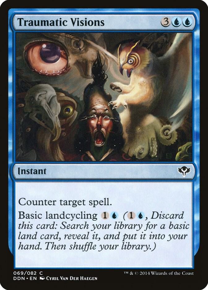 Traumatic Visions 69 card from Duel Decks: Speed vs. Cunning