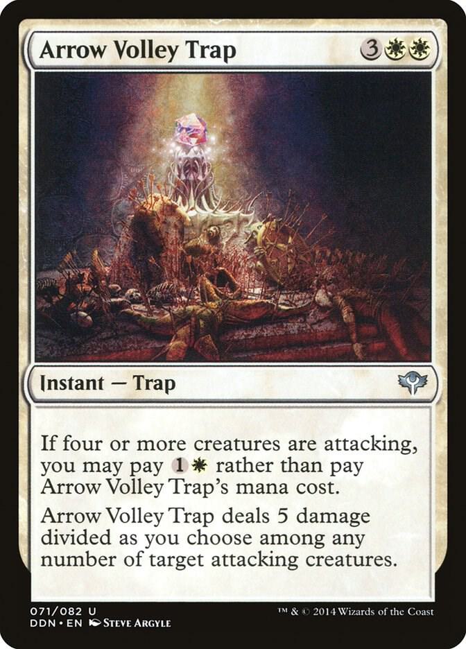 Arrow Volley Trap 071/082 card from Duel Decks: Speed vs. Cunning