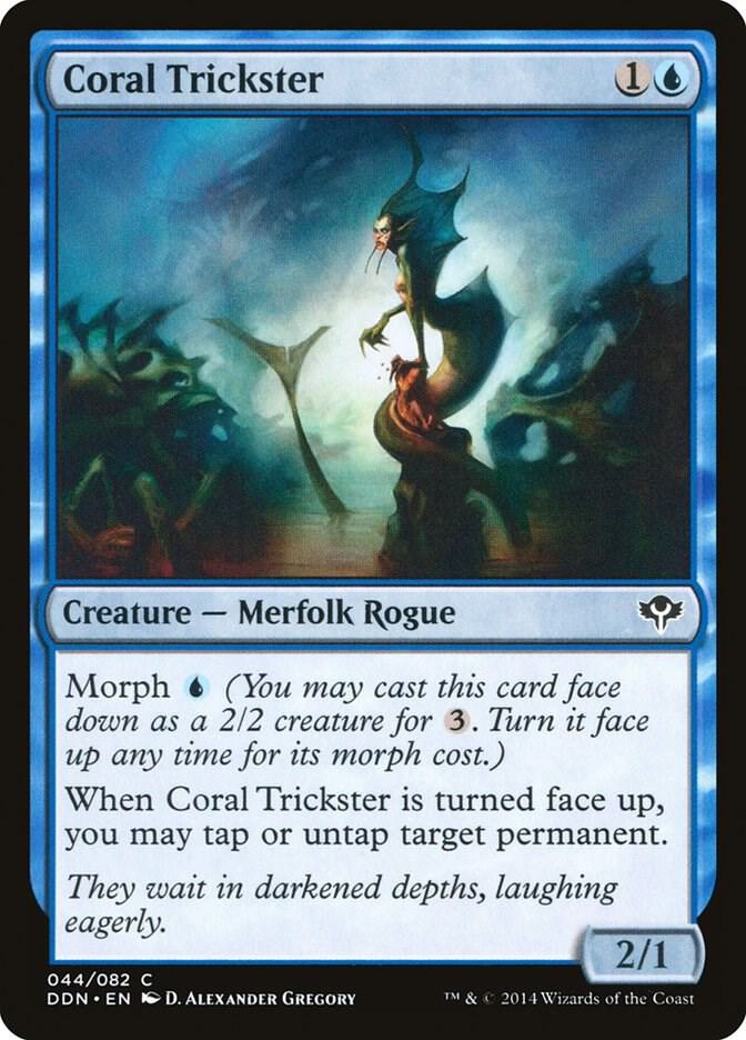Coral Trickster 44 card from Duel Decks: Speed vs. Cunning