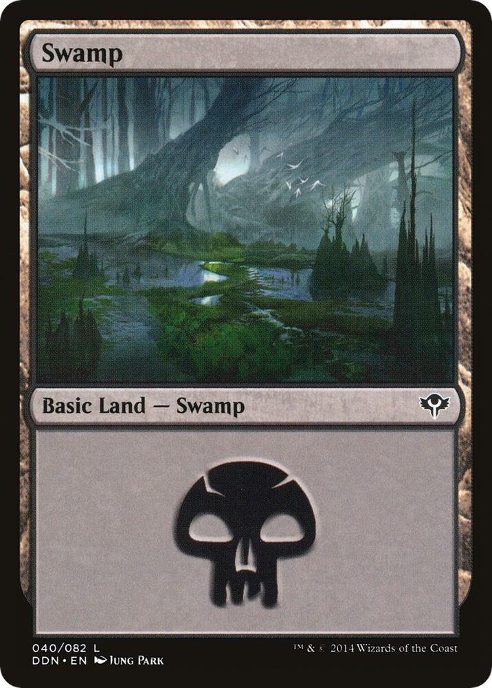 Swamp 40 card from Duel Decks: Speed vs. Cunning