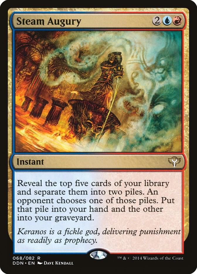 Steam Augury 68 card from Duel Decks: Speed vs. Cunning