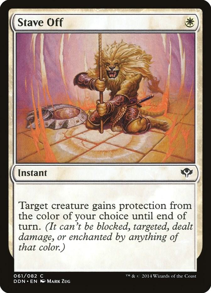 Stave Off 61 card from Duel Decks: Speed vs. Cunning