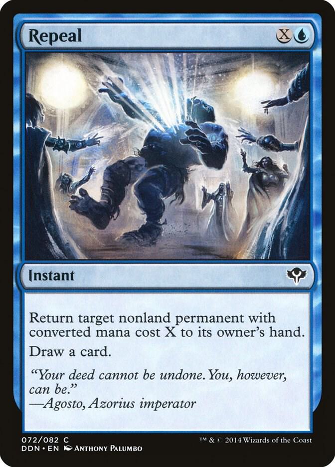 Repeal 72 card from Duel Decks: Speed vs. Cunning