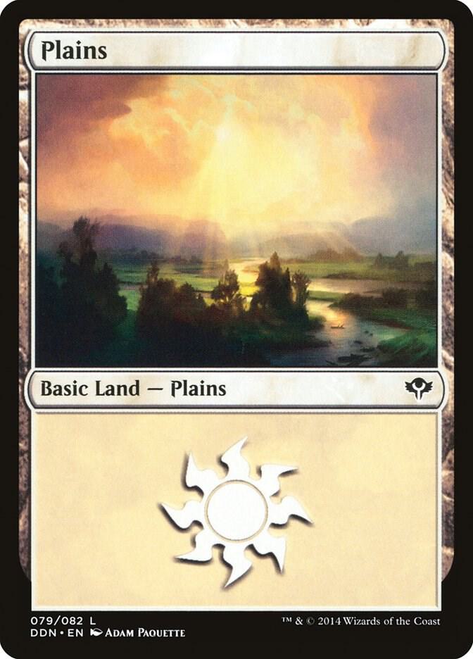 Plains 79 card from Duel Decks: Speed vs. Cunning