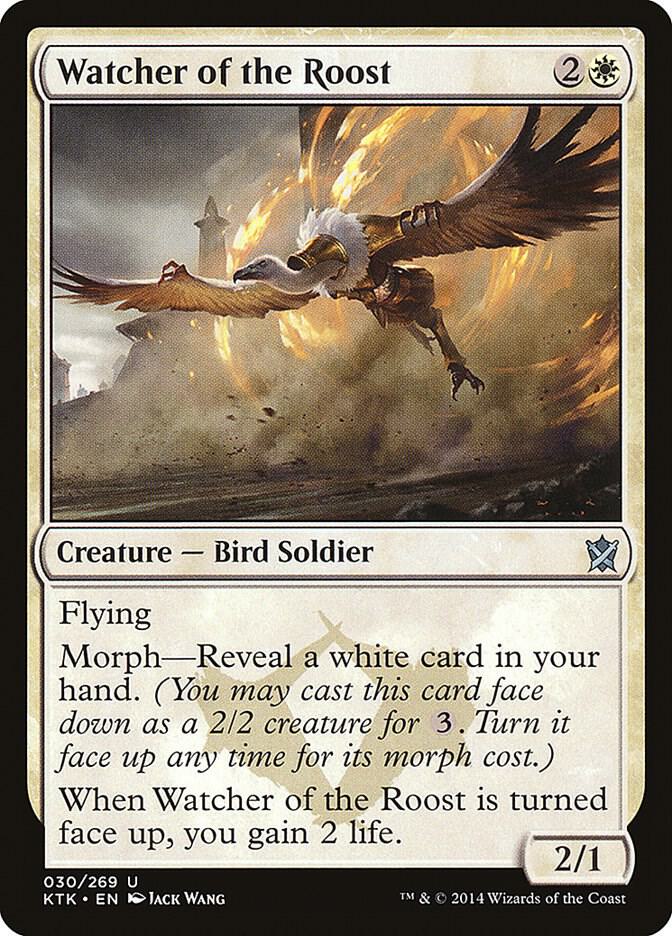 Watcher of the Roost 30 card from Khans of Tarkir