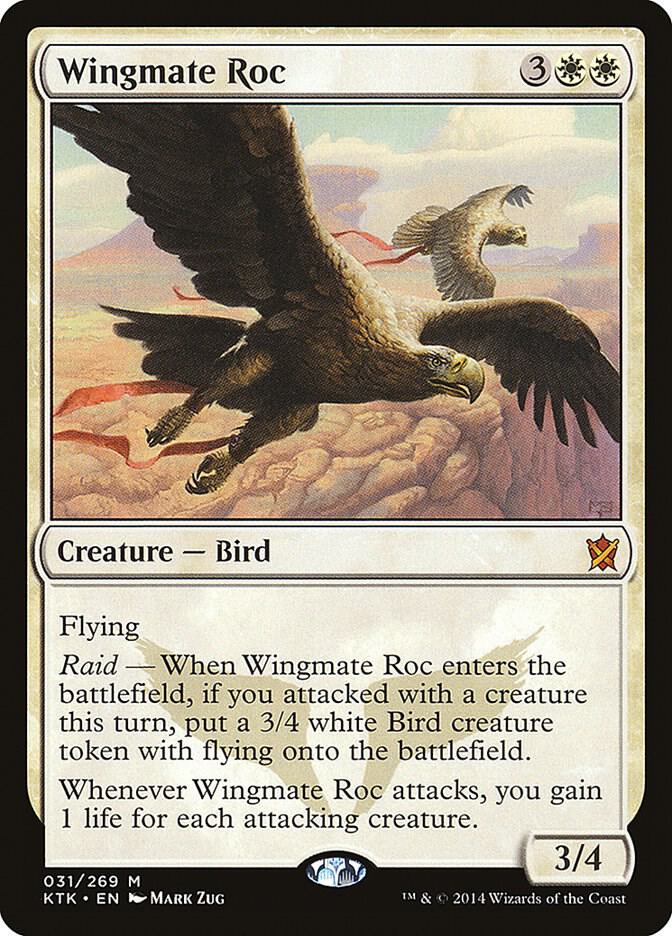 Wingmate Roc 31 card from Khans of Tarkir