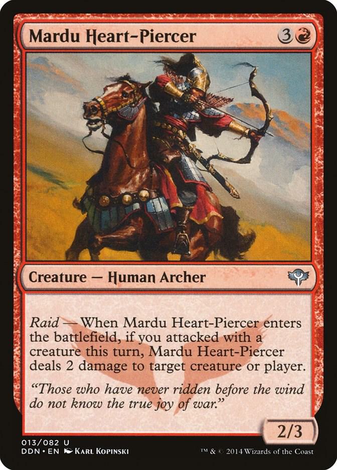 Mardu Heart-Piercer 13 card from Duel Decks: Speed vs. Cunning