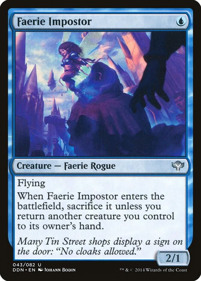 Faerie Impostor 43 card from Duel Decks: Speed vs. Cunning