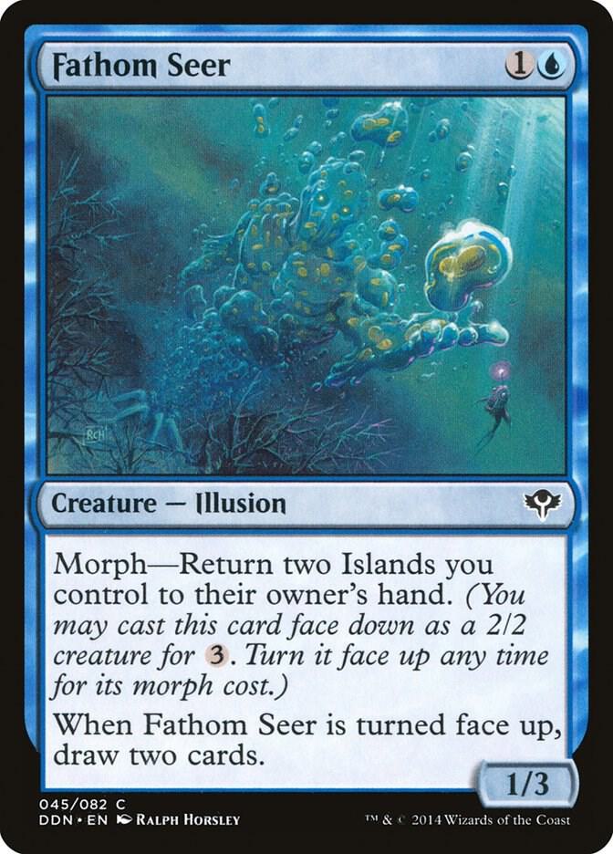 Fathom Seer 45 card from Duel Decks: Speed vs. Cunning
