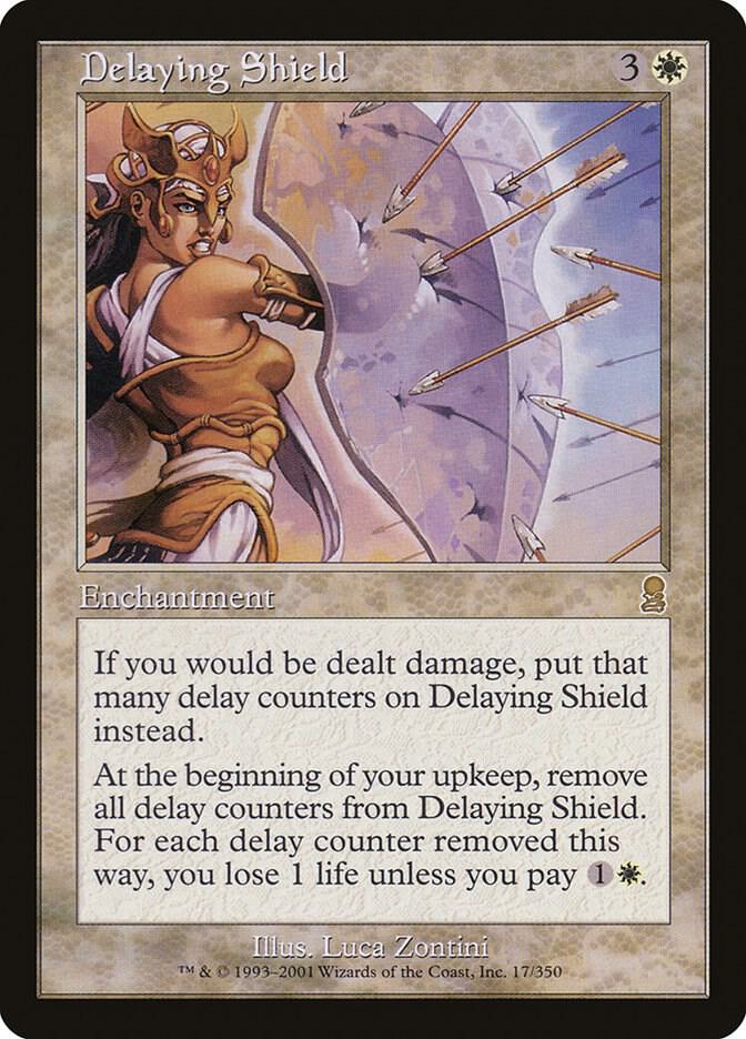 Delaying Shield 17 card from Odyssey
