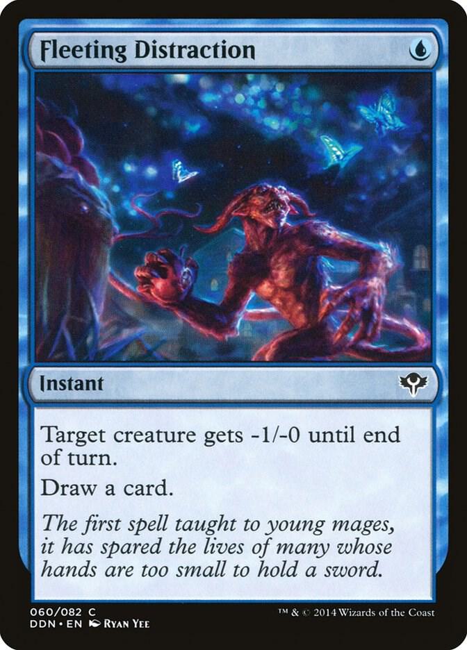 Fleeting Distraction 60 card from Duel Decks: Speed vs. Cunning