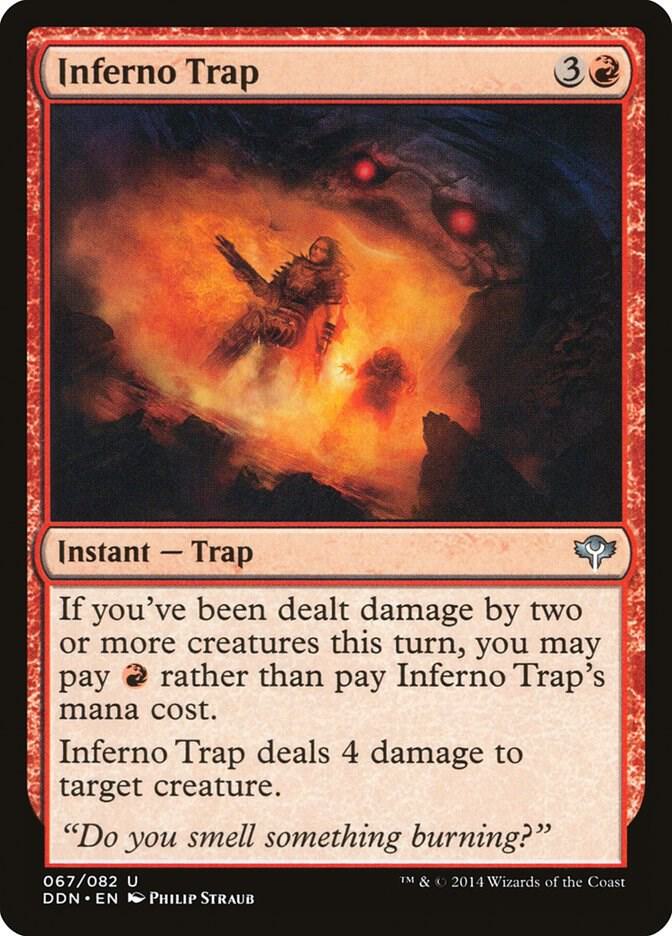 Inferno Trap 67 card from Duel Decks: Speed vs. Cunning