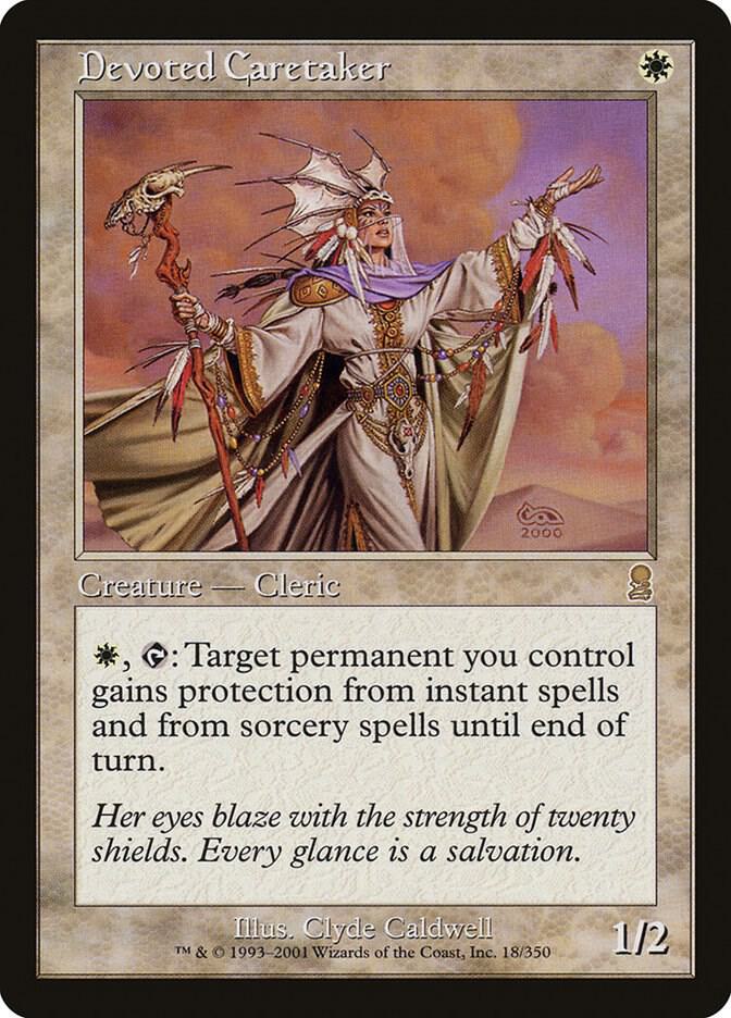Devoted Caretaker 18 card from Odyssey
