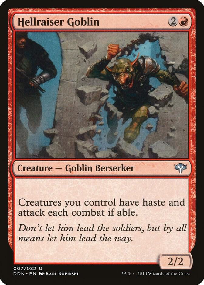 Hellraiser Goblin 7 card from Duel Decks: Speed vs. Cunning