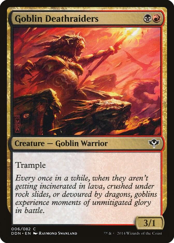 Goblin Deathraiders 6 card from Duel Decks: Speed vs. Cunning