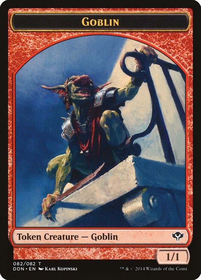 Goblin Token 82 card from Duel Decks: Speed vs. Cunning