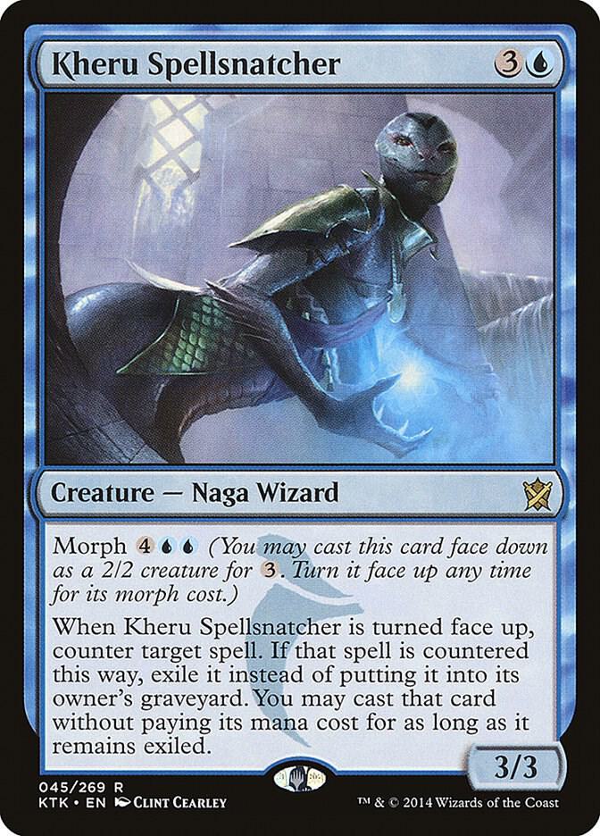 Kheru Spellsnatcher 45 card from Khans of Tarkir