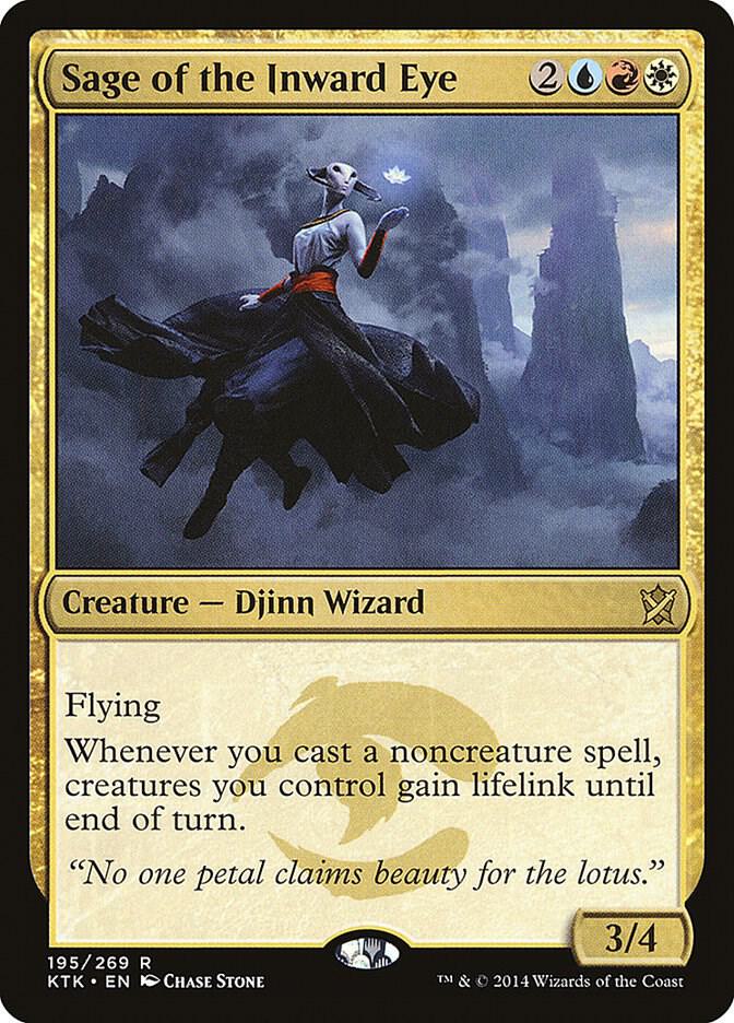Sage of the Inward Eye 195 card from Khans of Tarkir