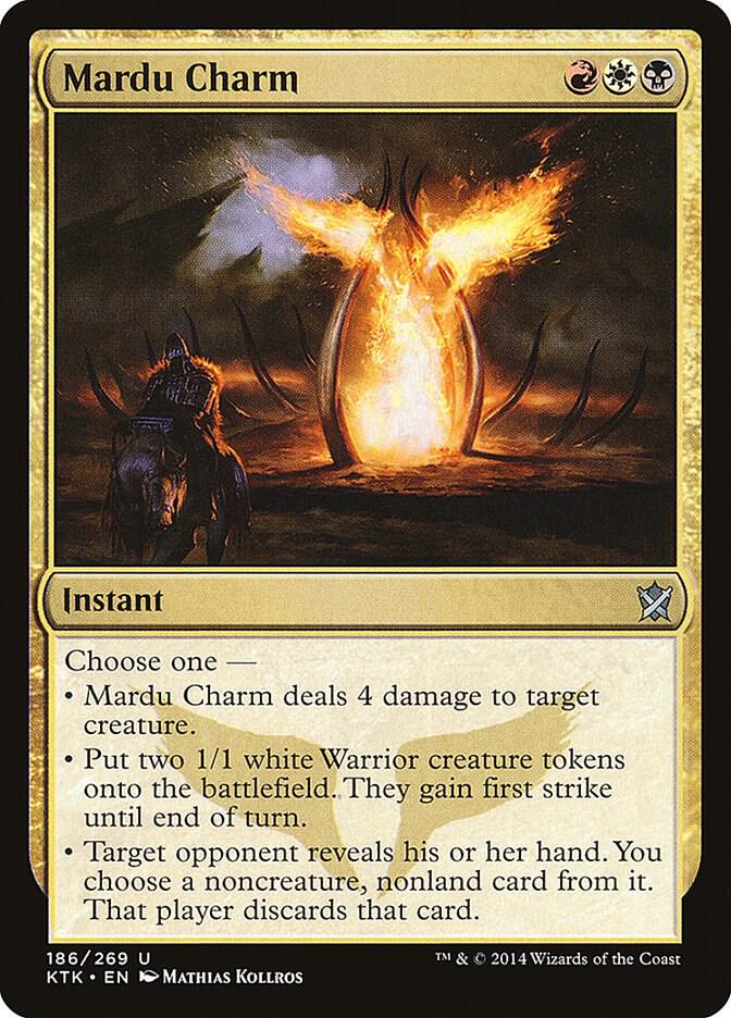 Mardu Charm 186 card from Khans of Tarkir
