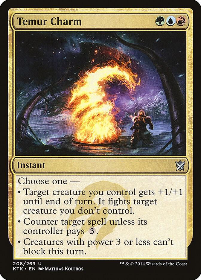 Temur Charm 208 card from Khans of Tarkir