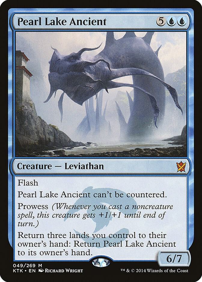 Pearl Lake Ancient 49 card from Khans of Tarkir