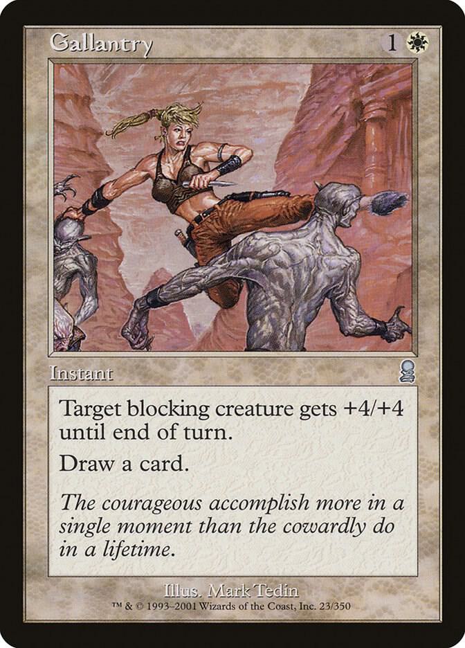 Gallantry 23 card from Odyssey