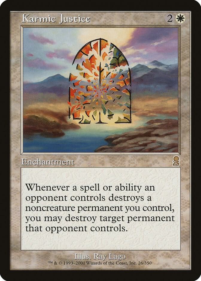 Karmic Justice 26 card from Odyssey
