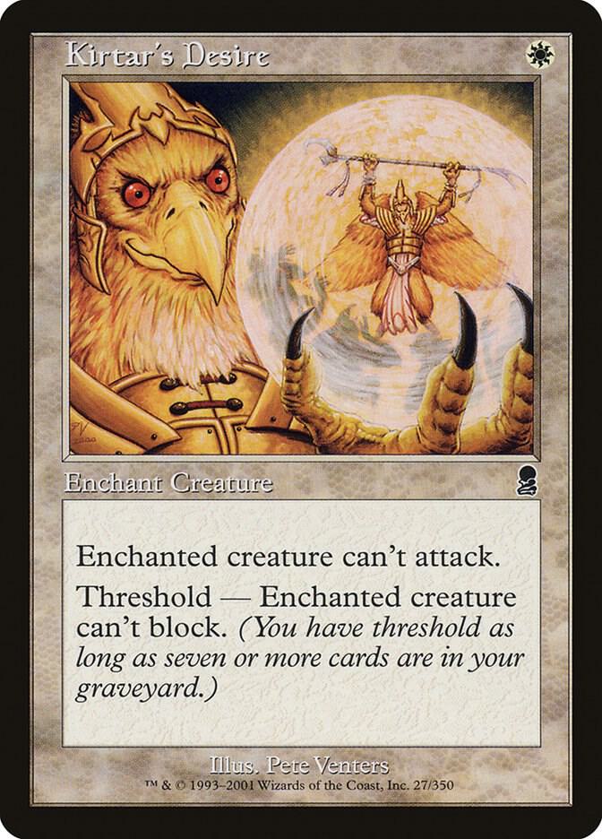 Kirtar's Desire 27 card from Odyssey